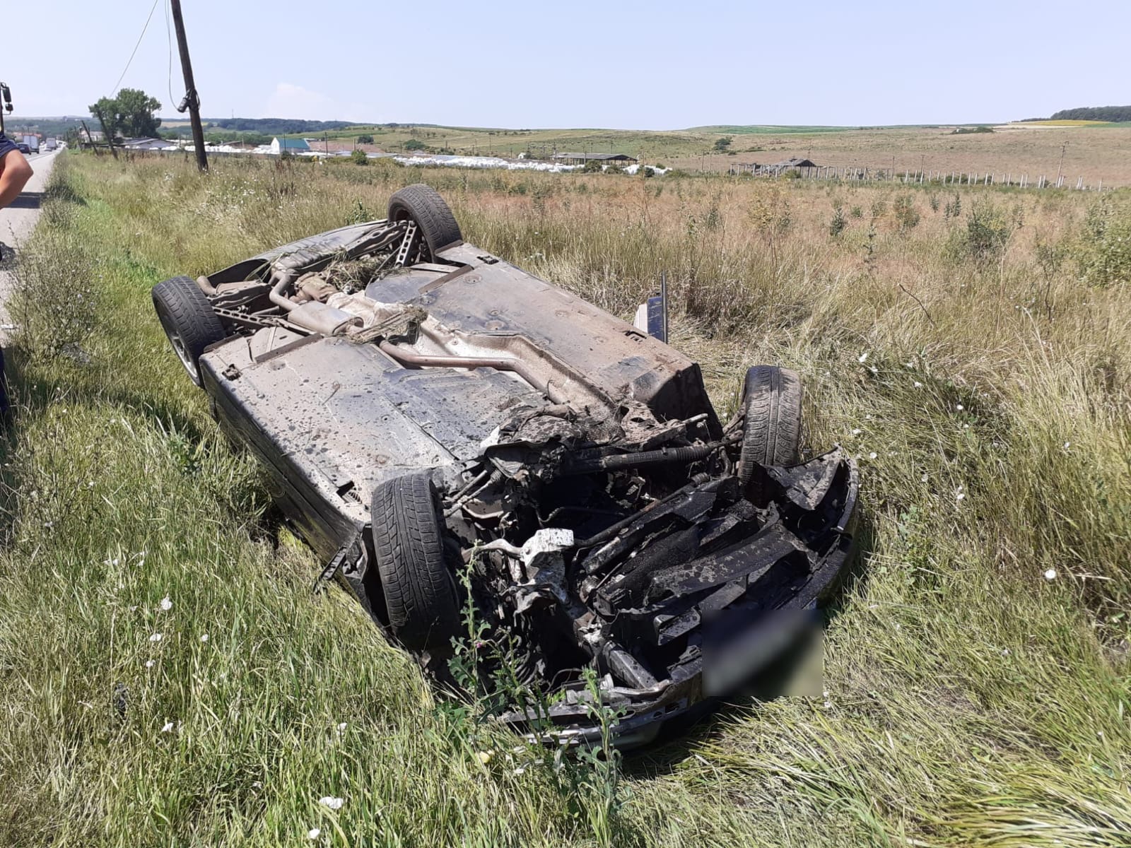 Accident rutier petrecut între localitățile Iclod și Livada 